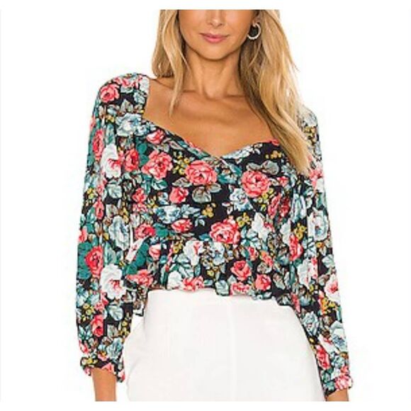 Majorelle Julia Top in Spring Multi sz Small - Picture 1 of 5